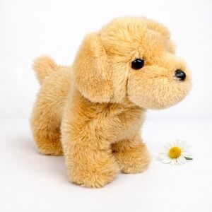 Douglas Cuddle Toys Golden Retriever Puppy Plush Dog Chap Soft Stuffed Animal 8"